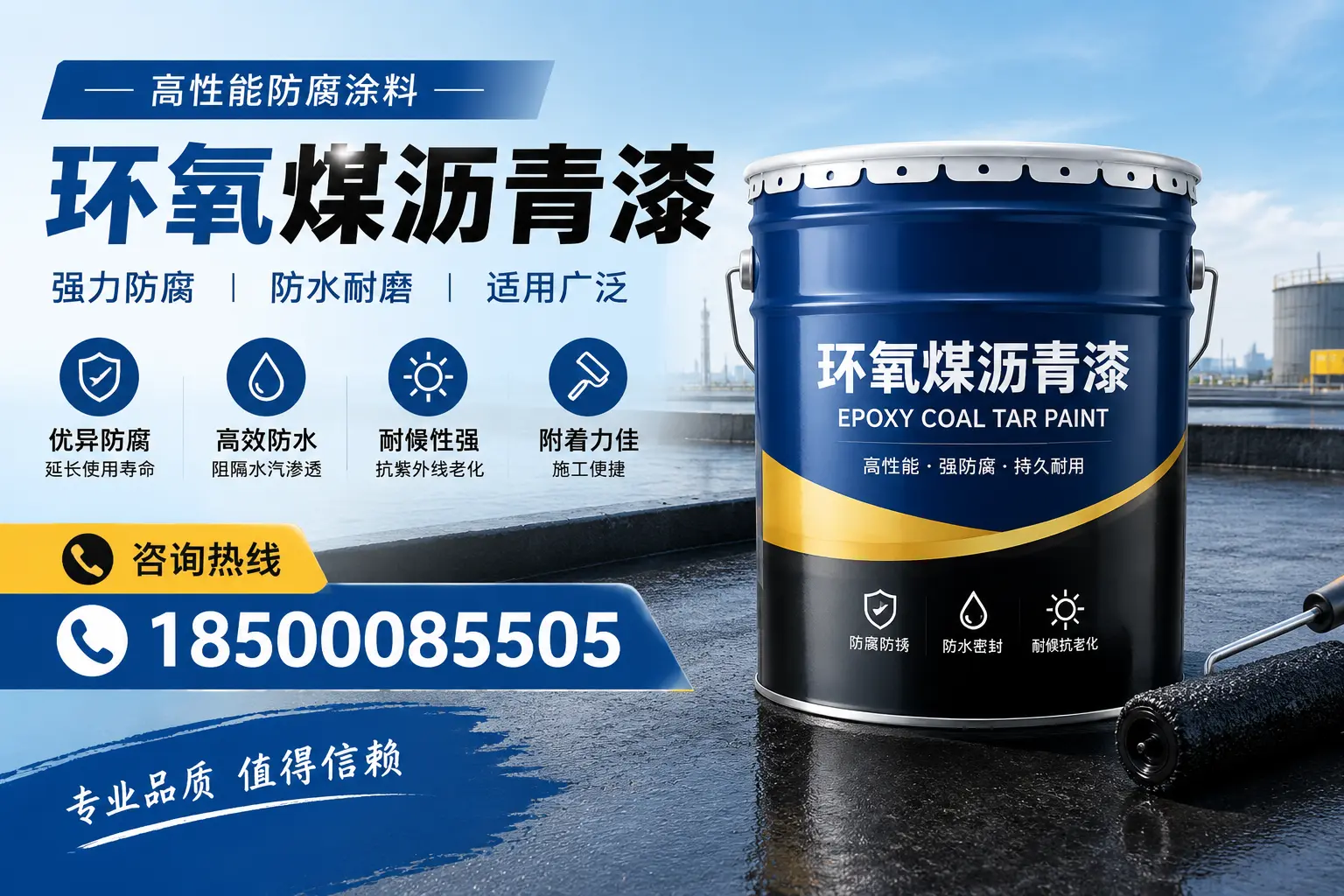 环氧煤沥青漆的主要成分与功能，阜阳用户深度了解